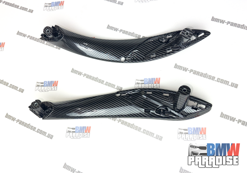Карбоновые ручки дверей 2 шт ( как оригинал ) BMW F30 F80 F31 F32 F33 F34 F35 322-237 фото