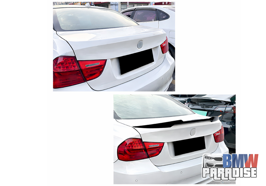 Спойлер BMW 3 E92 М4-стиль чорний глянець 322-302 фото