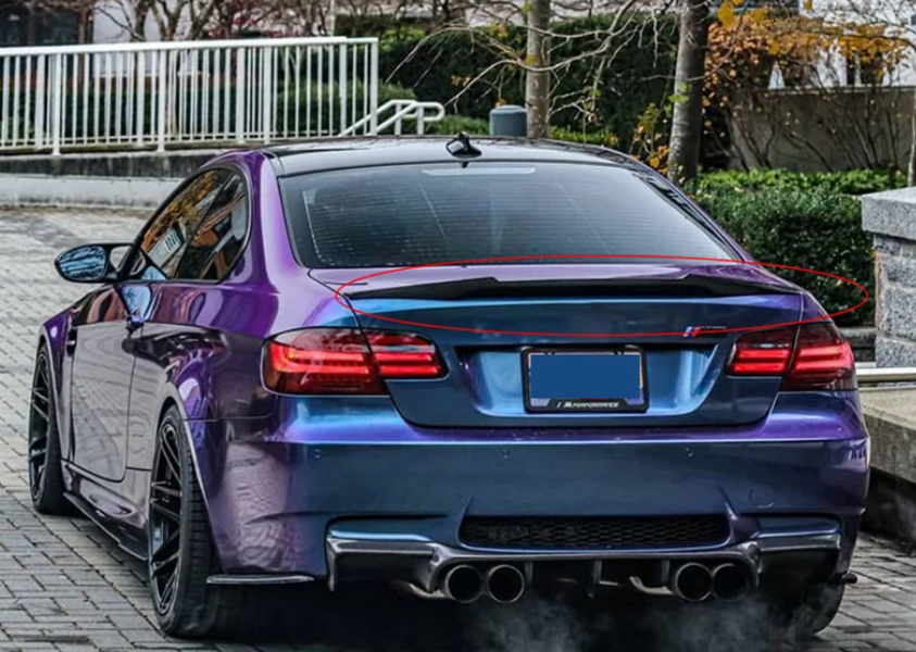 Спойлер BMW 3 E92 М4-стиль карбон 322-317 фото