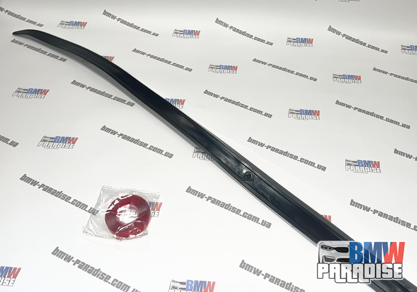 Лип спойлер для BMW F30 Накладка на крышку багажника Черный глянец 322-59 фото