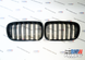 Подвійніа решітка радіатора в М-стилі ГРИЛЬ BMW X3 F25 (2010-2013) Дорест Чорний глянець 322-134 фото 7