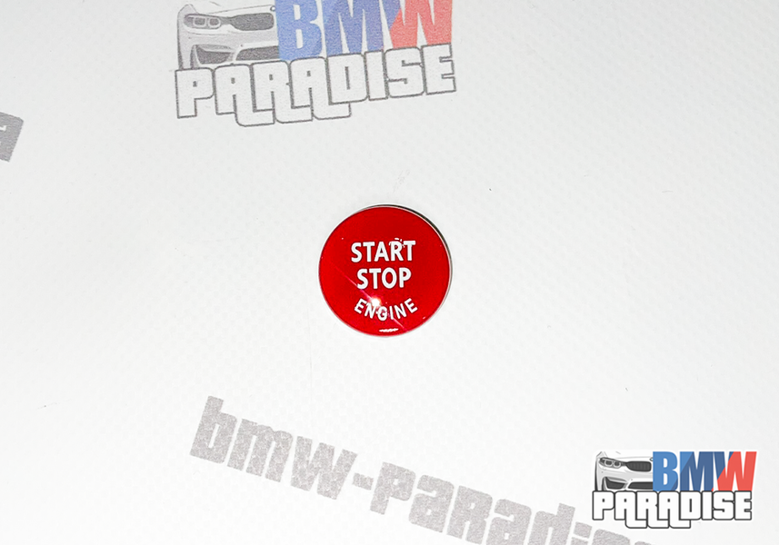 Кнопка старт/стоп Е серія ЧЕРВОНА глянсова BMW E87 E60 E83 E84 E89 E90 E91 E92 E93 322-49 фото