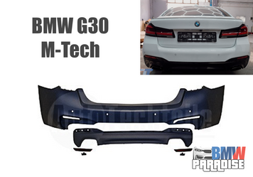 M-Tech Бампер задній BMW 5 G30 2017-2020 AutoTechteile 715 5121 322-185 фото