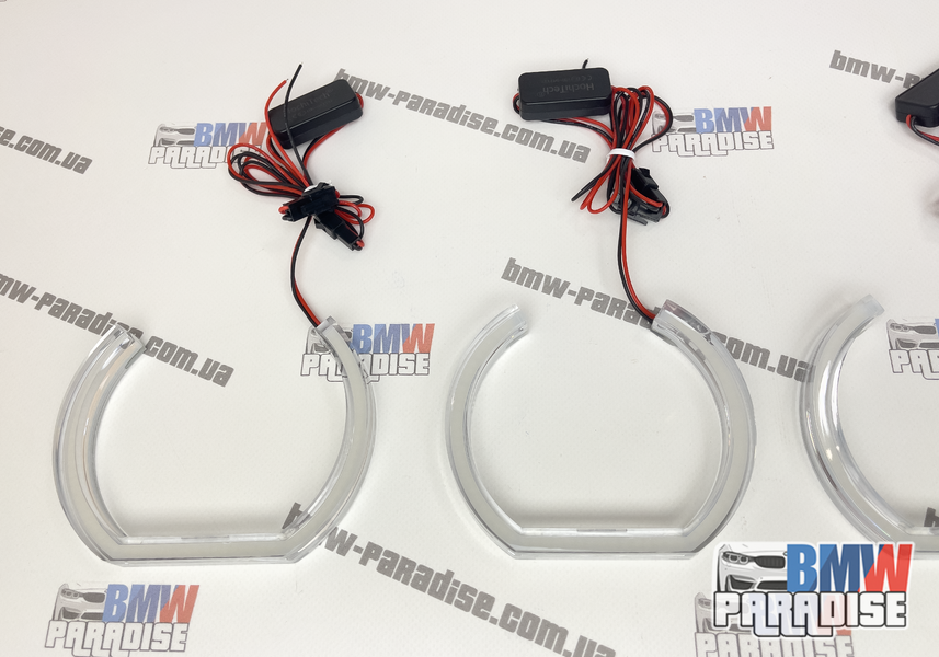 3д ангельські очі BMW F30 F31 (Біле світло) 322-73 фото