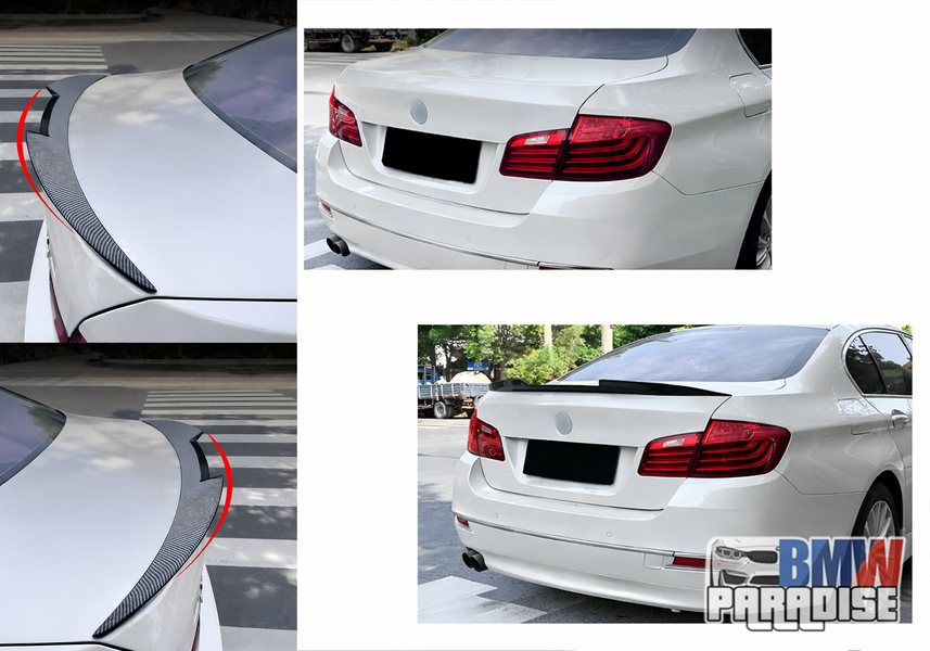 Спойлер BMW 5 F10 M4-style карбон  322-303 фото