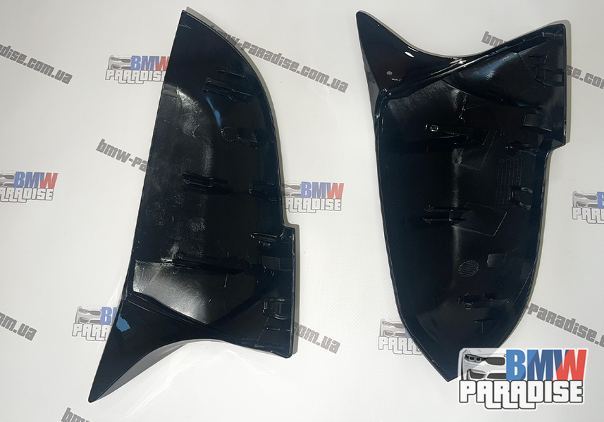 Накладка на зеркала в M-стиле (Черный глянец) F20, F21, F22, F30, F31, F32, F36 , F23, E84, I3  322-4 фото
