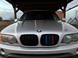 Двойная решетка радиатора "гриль" для BMW E53 (1998-2003) Черный глянец 322-9 фото 8