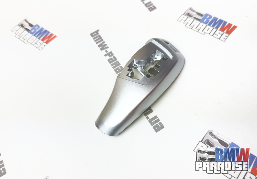 Селектор / ручка АКПП серебристий BMW F20 F21 F22 F23 F30 F32 F36 F10 F01 F25 F26 322-328 фото
