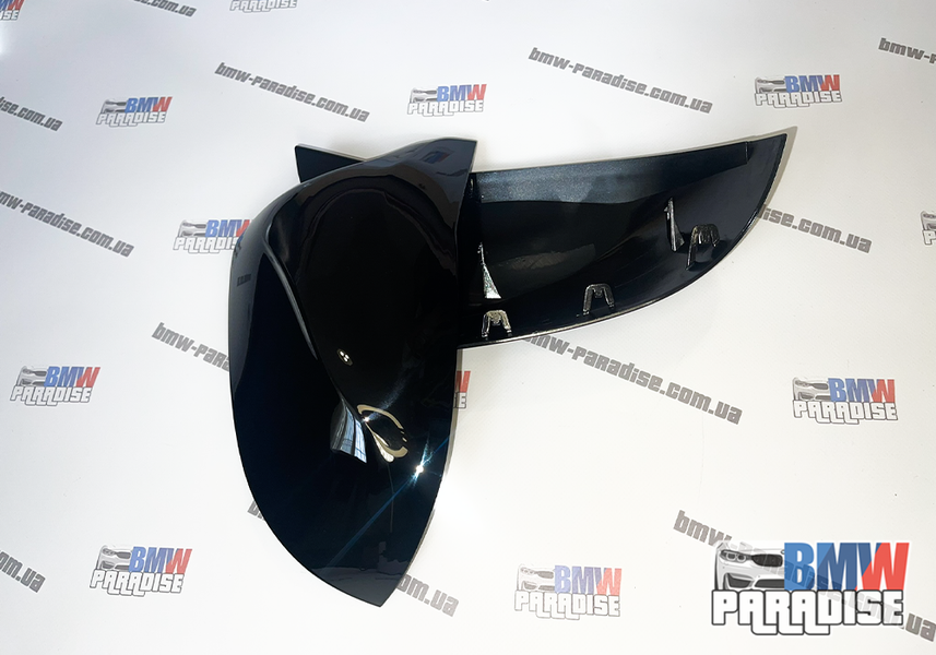 Накладка на дзеркала в M-стилі Чорний глянець F25 X3 F26 X4 F15 X5 F16 X6 2014-2018 322-63 фото