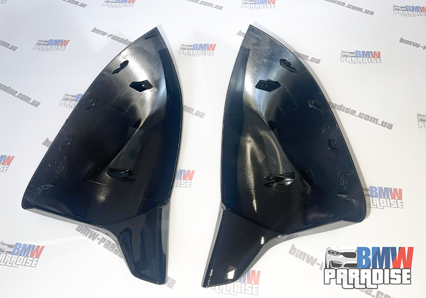 Накладка на дзеркала в M-стилі Чорний глянець F25 X3 F26 X4 F15 X5 F16 X6 2014-2018 322-63 фото
