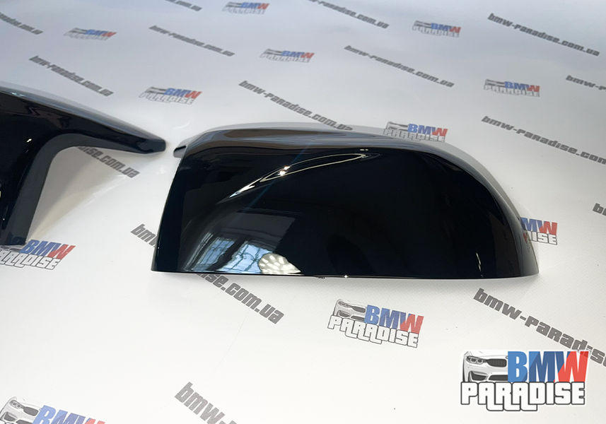 Накладка на дзеркала в M-стилі Чорний глянець F25 X3 F26 X4 F15 X5 F16 X6 2014-2018 322-63 фото
