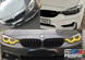 Подвійні ніздрі в М стилі для БМВ 4 Series F32 F33 F36 F80 F82 Чорний глянець 322-100 фото 8