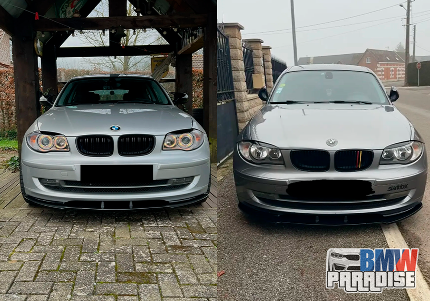РЕСНИЧКИ Накладки на фари 2шт. BMW 1 Series E87 E88 E81 E82 (2008-2013) 322-70 фото