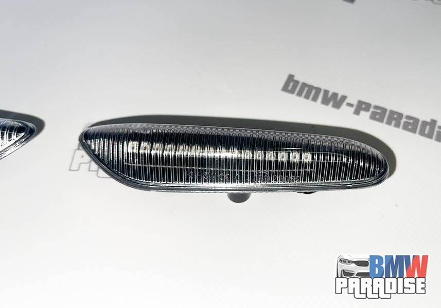 Динамічний LED повторювачі поворотів, прозорі BMW E46 E60 E90 E91 E87 E81 E83 E84 E88 E92 E82 322-125 фото