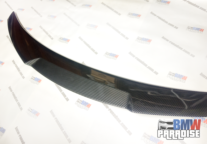 Спойлер BMW 3 E90 M4-style карбон  322-304 фото