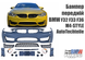 Бампер передній BMW 4 F32 F33 F36 M4-STYLE AutoTechteile 322-152 фото 1
