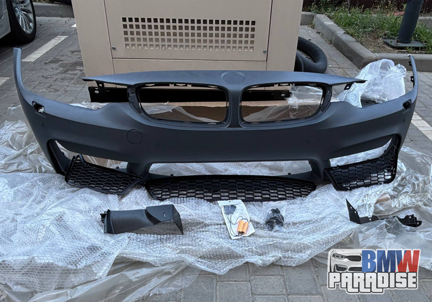 Бампер передній BMW 4 F32 F33 F36 M4-STYLE AutoTechteile 322-152 фото