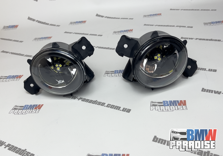 Противотуманные фары + LED лампы BMW E70 E83 E81 E82 E87 E88  322-138 фото