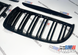 Подвійна решітка радіатора "гриль" BMW E90 E91 2005-2008 (дорест) стилі М. Чорний глянець 322-26 фото 3