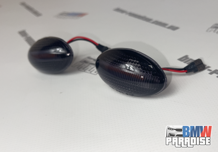 Динамический LED повторитель поворота MINI Cooper R50 R52 R53 2002&ndash;2008 (тонированное стекло) 322-200 фото