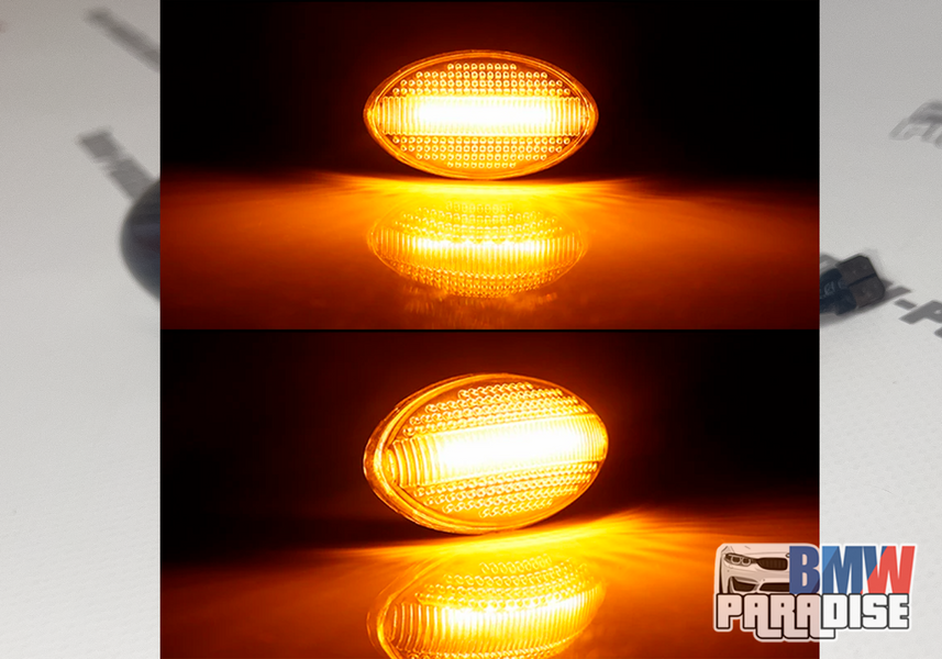 Динамический LED повторитель поворота MINI Cooper R50 R52 R53 2002&ndash;2008 (тонированное стекло) 322-200 фото