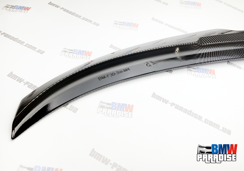 Спойлер BMW F30 M4 Style Карбон 322-294 фото