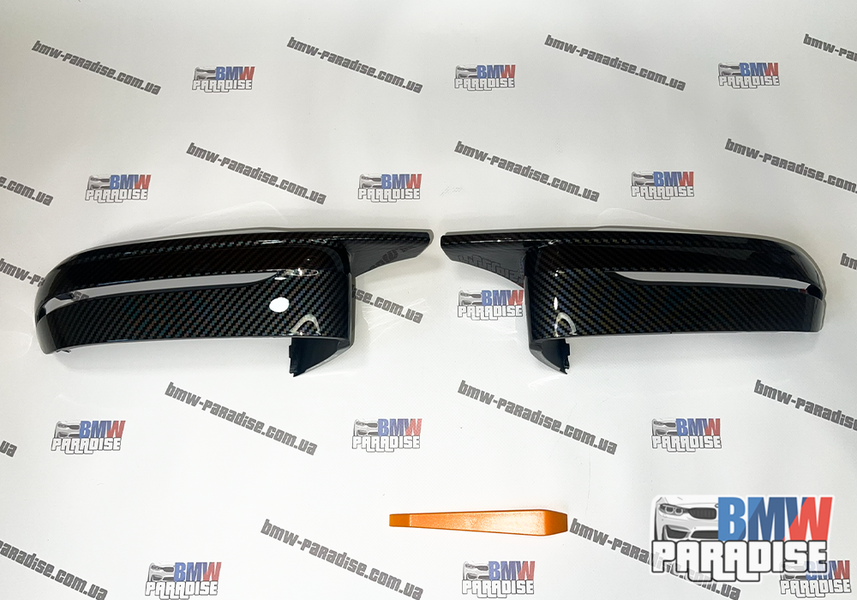 Карбоновые накладки на зеркала в М стиле  BMW 3 5 7 8 Series G20 G21 G28 G30 G38 G11 G12 G15 G16  322-85 фото