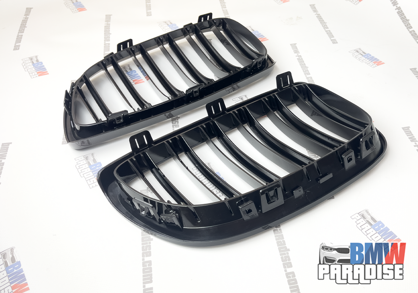 Подвійна решітка радіатора M-Perfomance BMW E92 E93 (2006-2009) Дорест 322-293 фото