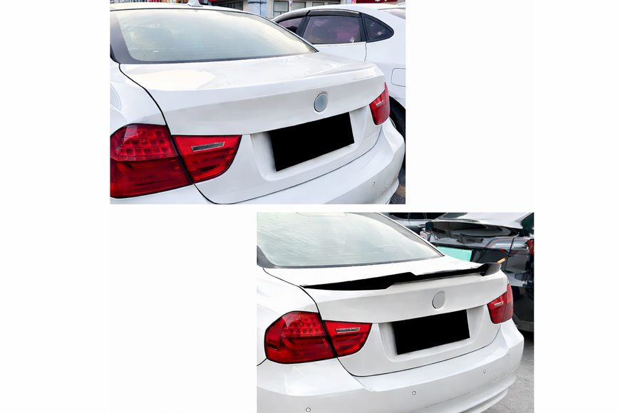 Спойлер BMW 3 E90 M4-style чорний глянець 322-315 фото
